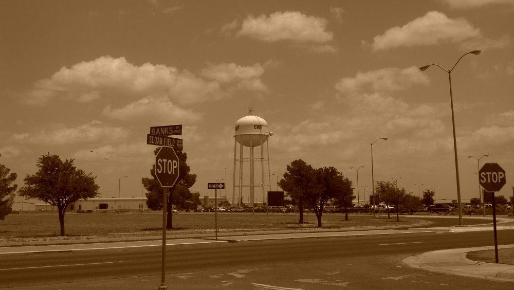 MAF CAF Water Tower 6-12-12